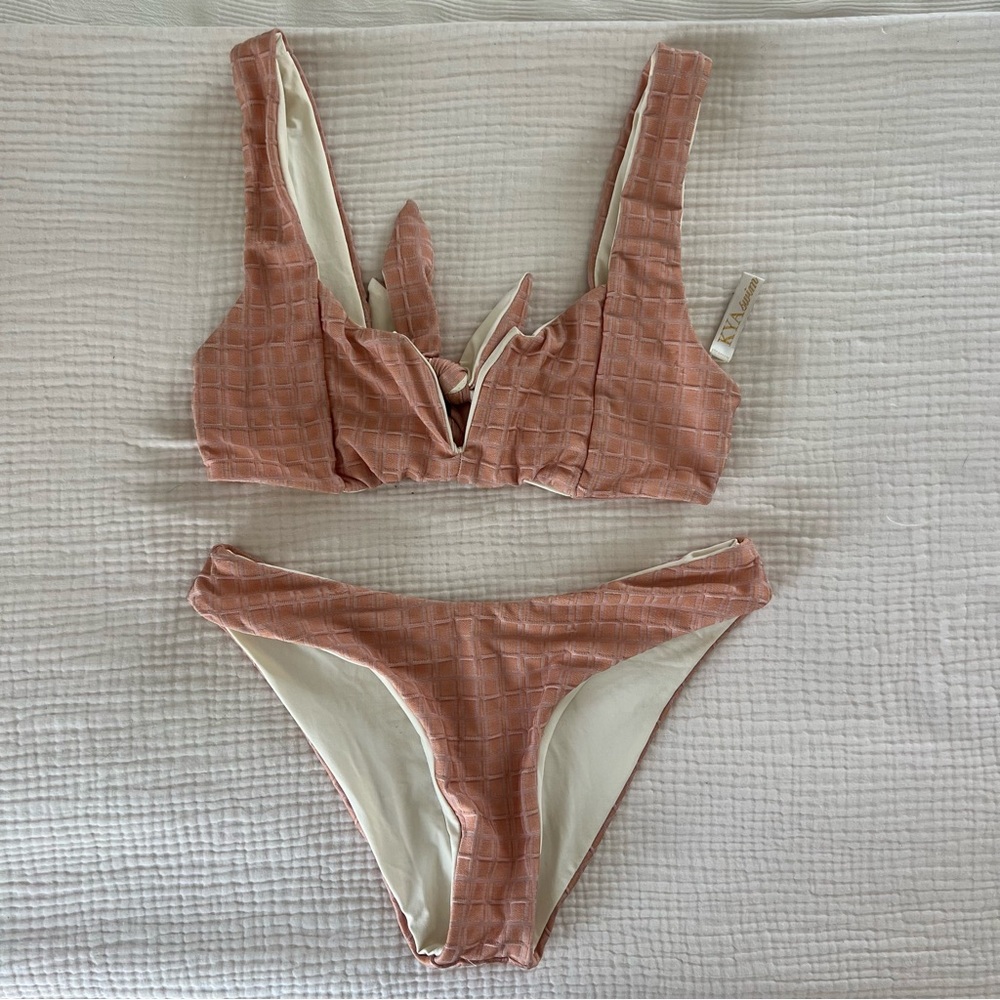 KYA Swimwear Reversible Bikini Set